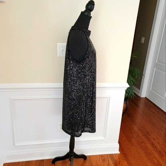 Cable & Gauge Dresses Cable Gauge Black Sequin Cocktailholiday Dress Poshmark